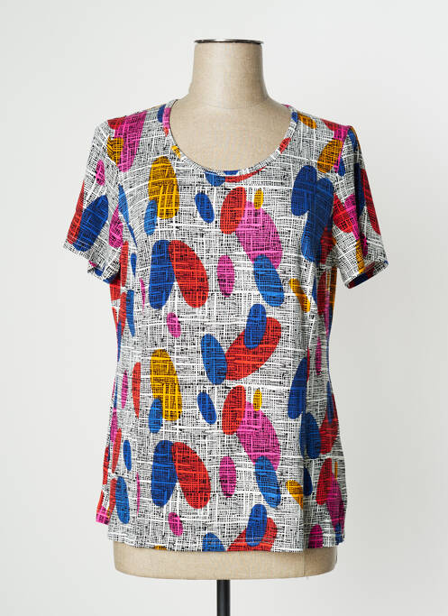 Top alb GUY DUBOUIS femeie