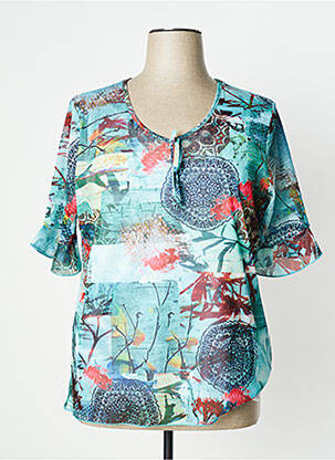 Top albastru TELMAIL femeie