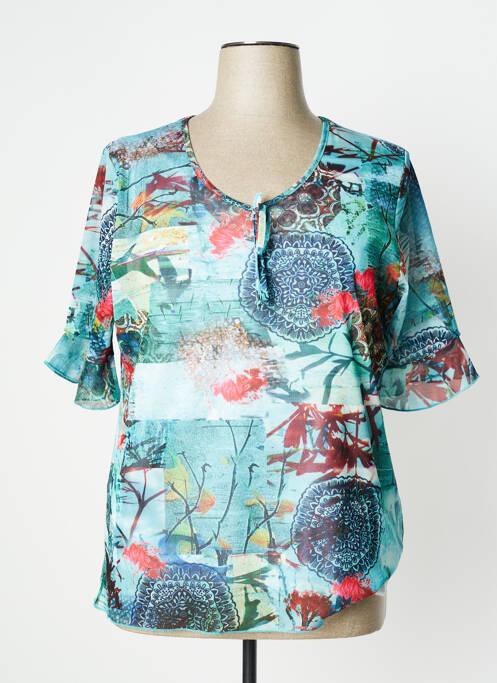 Top albastru TELMAIL femeie