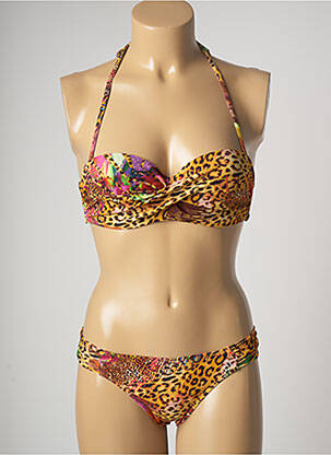 Costum de baie din două piese maro DOLLY & JANE femeie