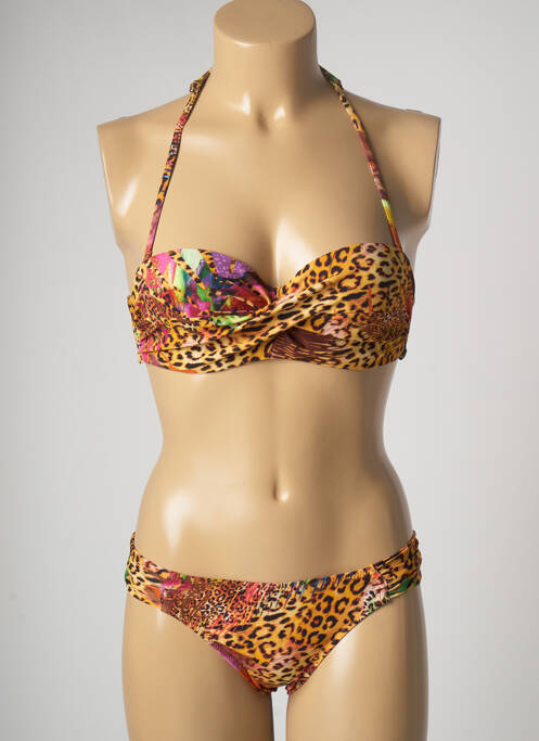 Costum de baie din două piese maro DOLLY & JANE femeie