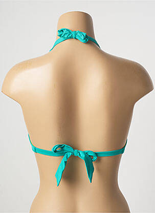 Sutien de costum de baie elasticitate top sutien modelat verde KIWI femeie