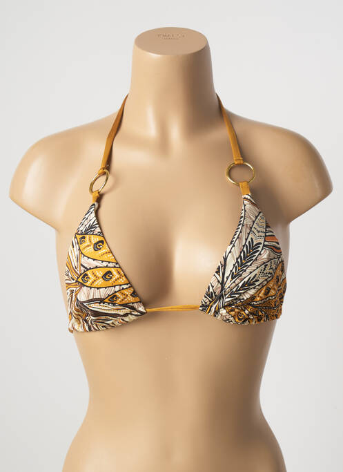 Sutien de costum de baie galben KIWI femeie