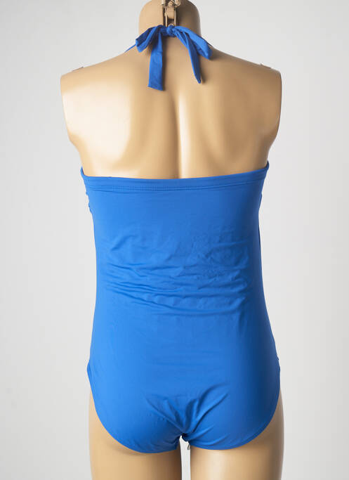Costum de baie dintr-o singură piesă albastru KIWI femeie