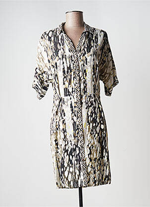 Rochie midi bej ONE STEP femeie