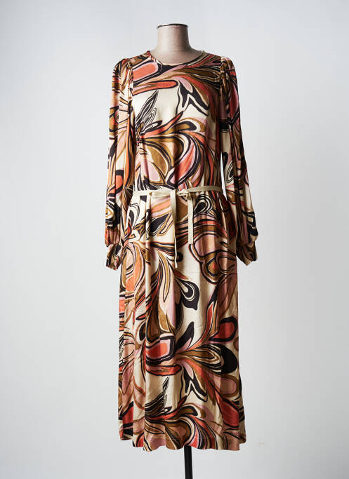 Rochie midi bej SUMMUM femeie