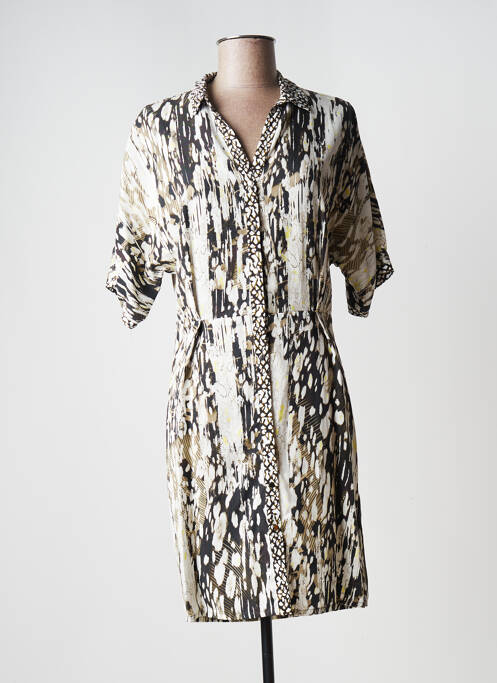 Rochie midi bej ONE STEP femeie