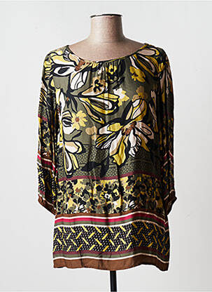 Tunică mâneci lungi guler rotund verde BETTY BARCLAY femme