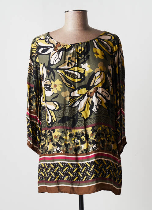 Tunică mâneci lungi guler rotund verde BETTY BARCLAY femme