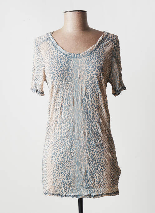 Top bej SANDWICH femeie