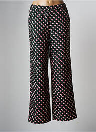 Pantalon larg țesătură crep verde COMPAÑIA FANTASTICA femme