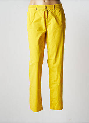 Pantalon chino galben ONE STEP femeie