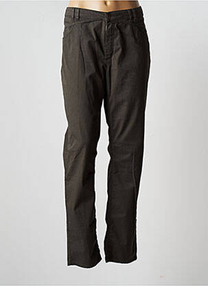 Pantalon slim verde ONE STEP femeie