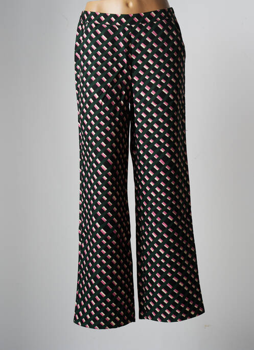 Pantalon larg verde COMPAÑIA FANTASTICA femeie