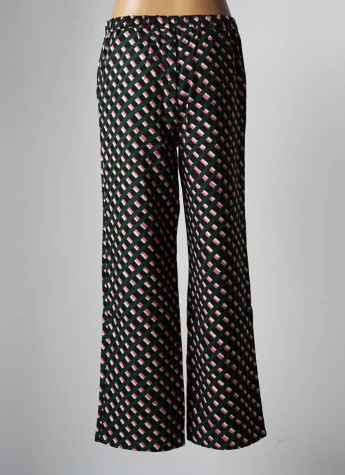 Pantalon larg verde COMPAÑIA FANTASTICA femeie