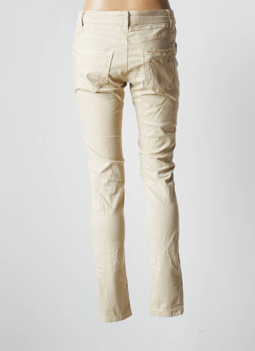 Pantalon slim bej ANNA SCOTT femeie