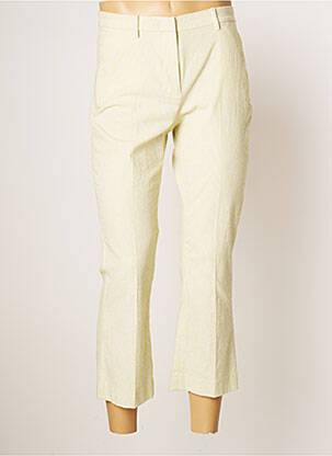 Pantalon 7/8 țesătură poplin verde RIVER WOODS femeie