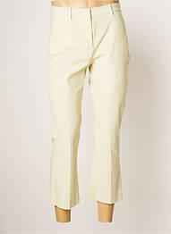 Pantalon 7/8 țesătură poplin verde RIVER WOODS femme