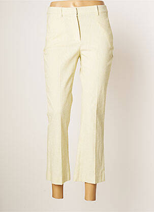 Pantalon 7/8 țesătură poplin mărime normală verde RIVER WOODS femeie