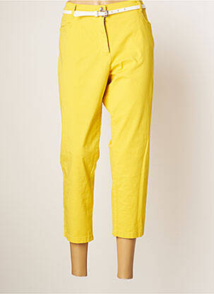 Pantalon trei sferturi galben BETTY BARCLAY femeie