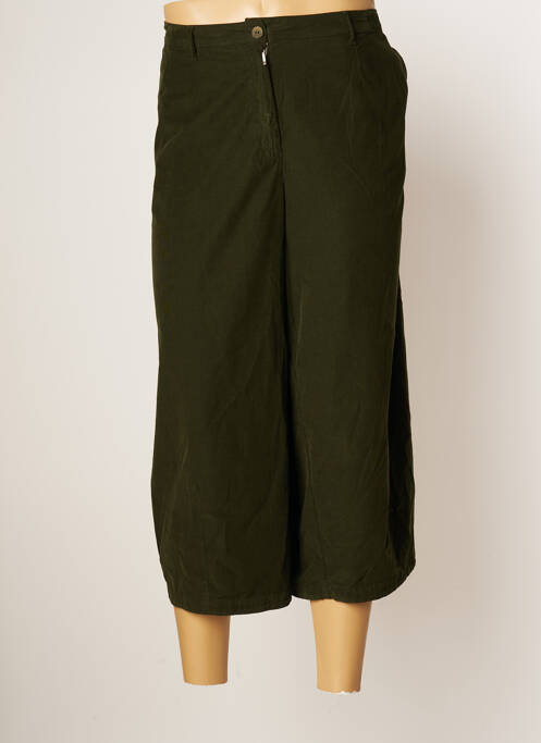 Pantalon trei sferturi verde MES SOEURS ET MOI femeie