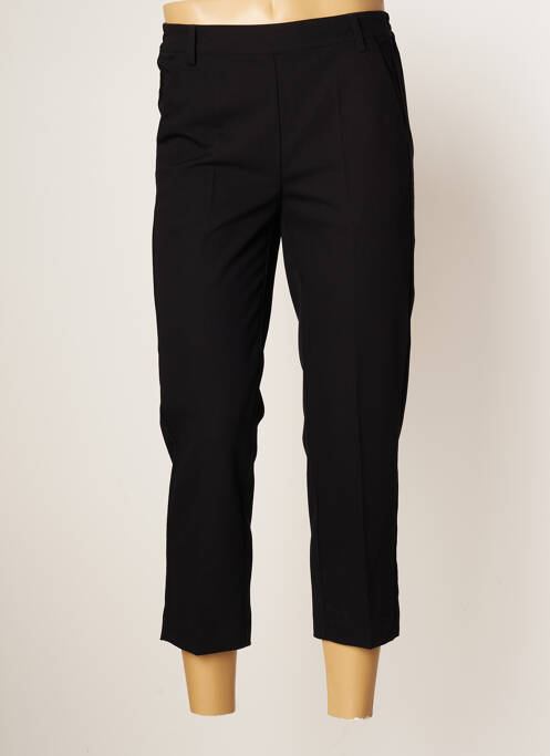 Pantalon trei sferturi negru KAFFE femeie