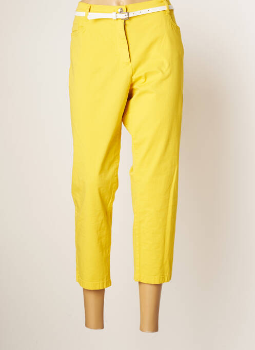 Pantalon trei sferturi galben BETTY BARCLAY femeie