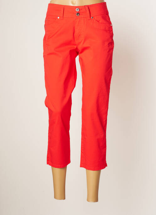 Pantalon trei sferturi roșu JENSEN femeie