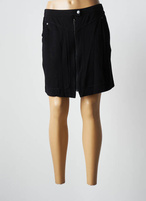 Fustă scurtă negru SANDWICH femeie