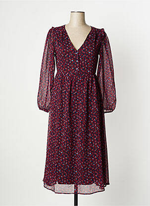 Rochie midi roșu BONOBO femeie