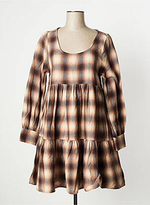 Rochie midi maro LEVIS femeie