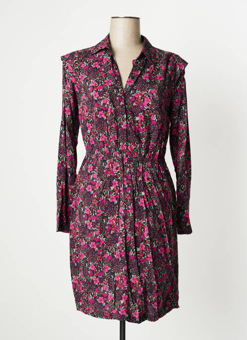 Rochie midi roz BONOBO femeie