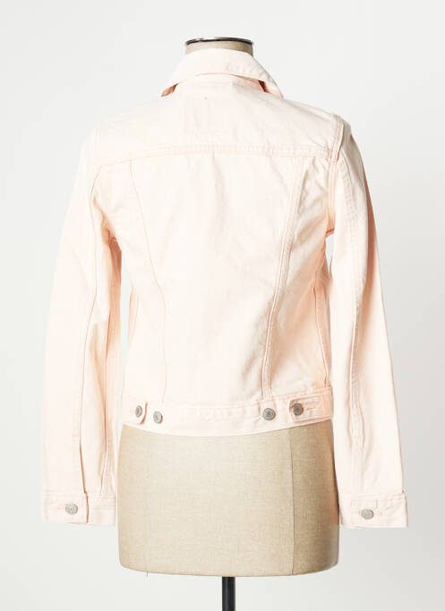 Jachetă de blugi roz LEVIS femeie