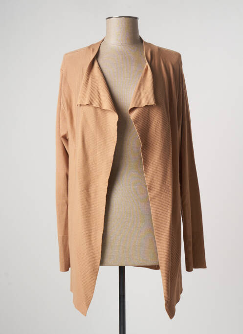 Vestă cu mâneci lungi bej STOOKER femeie