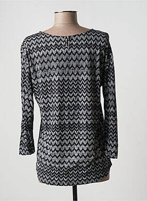 Top elasticitate mâneci 3/4 negru ESPRIT femeie