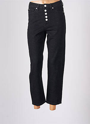 Blugi cu croială dreaptă negru CACHE CACHE femeie