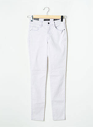Pantalon slim conic mărime normală violet GUESS femeie