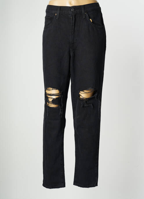 Blugi croială Mom negru LEVIS femeie