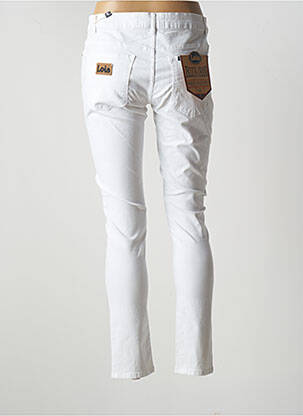 Pantalon slim talie joasă talie joasă alb LOIS femeie