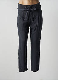 Pantalon drept croială morcov talie înaltă gri LOIS femeie