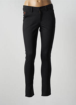 Pantalon slim talie joasă talie joasă negru LOIS femeie