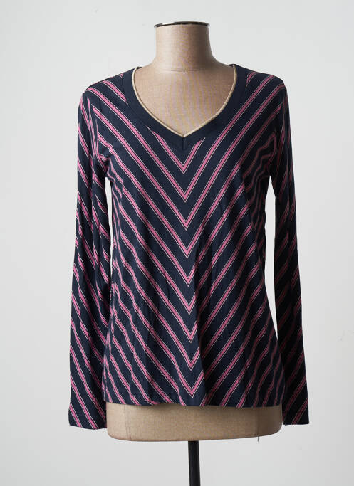 Tricou albastru BLANCHEPORTE femeie