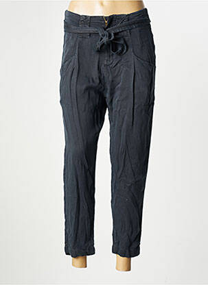 Pantalon 7/8 țesătură poplin mărime normală gri LOIS femeie