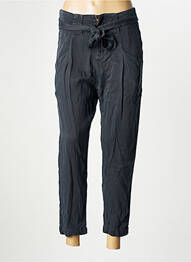 Pantalon 7/8 țesătură poplin mărime normală gri LOIS femeie