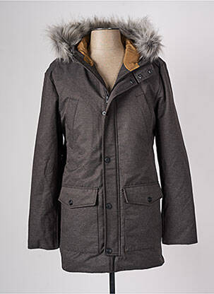 Palton lung gri BONOBO bărbat