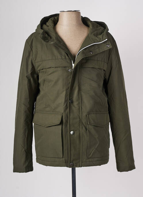 Palton scurt verde BONOBO bărbat