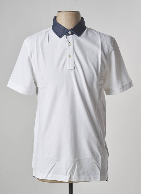 Polo alb DOPPELGÄNGER bărbat