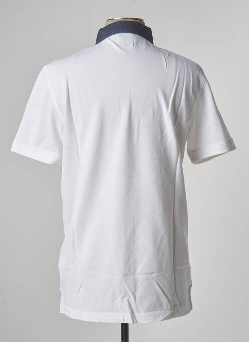 Polo alb DOPPELGÄNGER bărbat