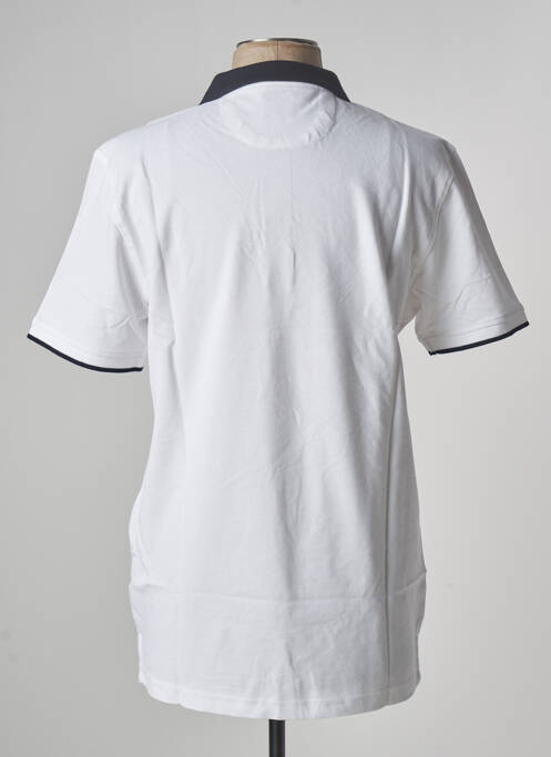 Polo alb DOPPELGÄNGER bărbat