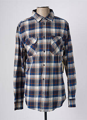 Cămașă cu mâneci lungi albastru HERO BY JOHN MEDOOX bărbat